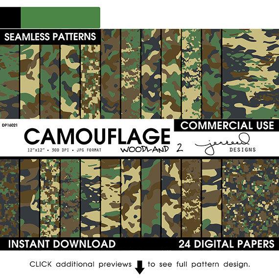 digital camouflage colors